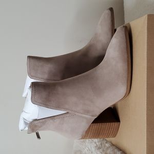 Steve Madden Taupe Ankle Boots